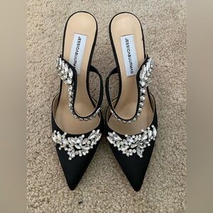 Black Embellished Women's Shoes